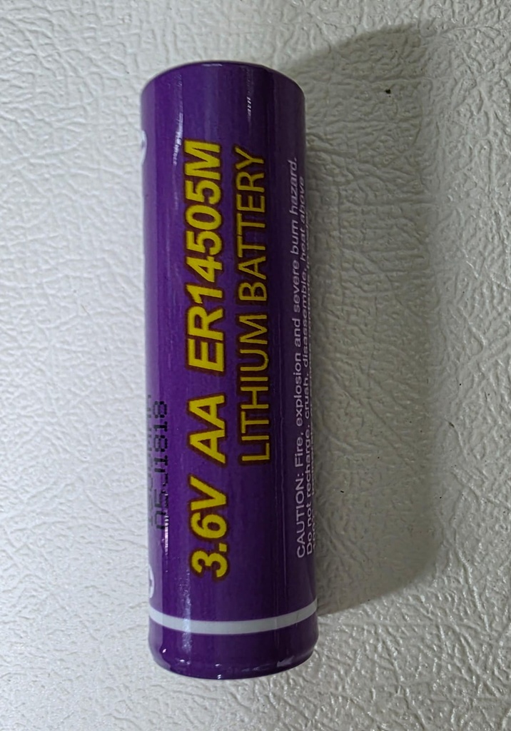 Batería PKCELL Li-SOCl2 3.6V AA 1800mAh