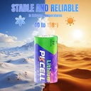 Pila de Litio PKCELL 3V CR123A-1B - Blíster x 1 Und.