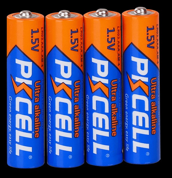 Pila Alcalina PKCELL AAA (LR03) - Larga Duración |LR03-2B| 