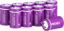 Batería PKCELL Li-SOCl2 3.6V 1/2AA (ER14250) - Ultra Larga Vida (1200mAh Tipo Energía)