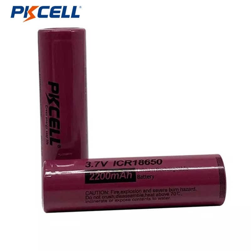 PILA 18650 LITIO RECARGABLE 3.7V 2200mAh