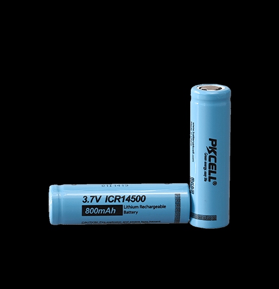Bateria recargable 14500C 3.7V 800mAh  flat cap |ICR14500C|