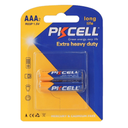 Pila de Carbón PKCELL AAA - económica |R03P-2S|